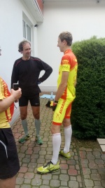 Ondra Theiner v cíli