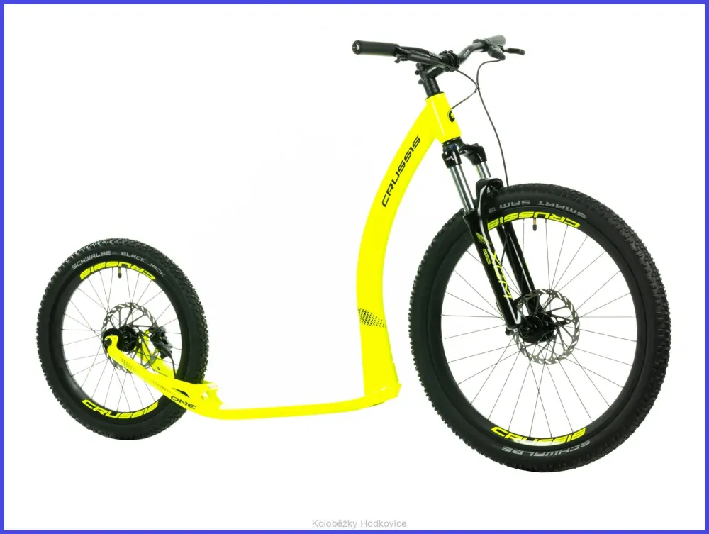 Koloběžka Crussis Cross 6.2 (26/20) černo-žlutá