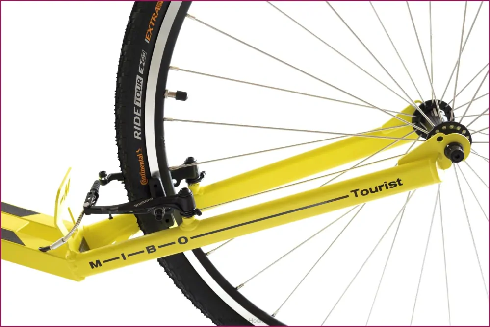 Koloběžka pro dospělé MIBO Tourist (28/28) červená