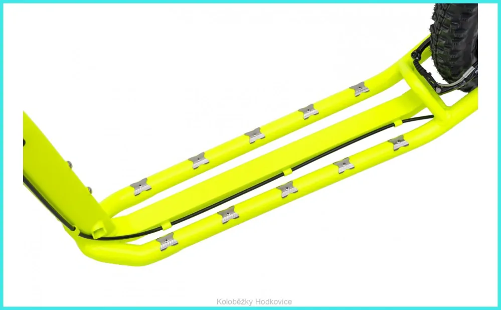Koloběžka Kostka MUSHING Racer Fun (G6) (27,5/20) žlutá reflexní